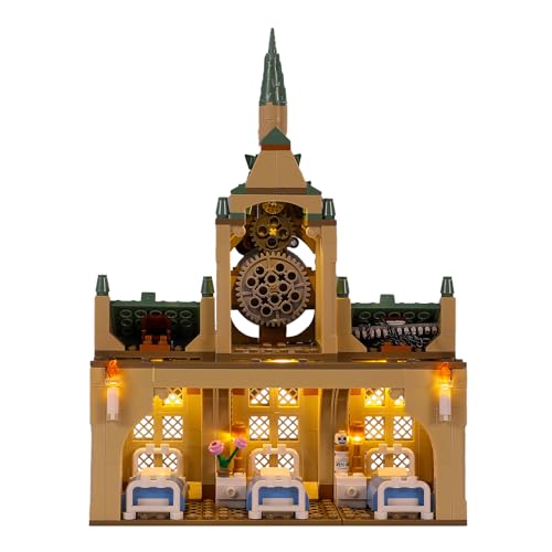 BRIKSMAX Led Beleuchtungsset für Lego Harry Potter Hogwarts Krankenflügel - Compatible with Lego 76398 Bausteinen Modell - Ohne Lego Set von BRIKSMAX