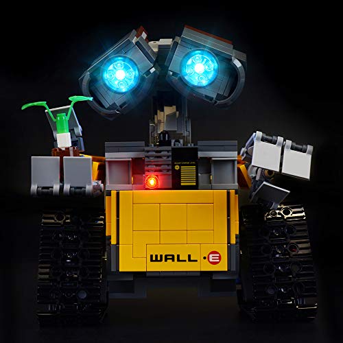 BRIKSMAX Led Beleuchtungsset für Lego Ideas Wall E, Kompatibel Mit Lego 21303 Bausteinen Modell - Ohne Lego Set von BRIKSMAX