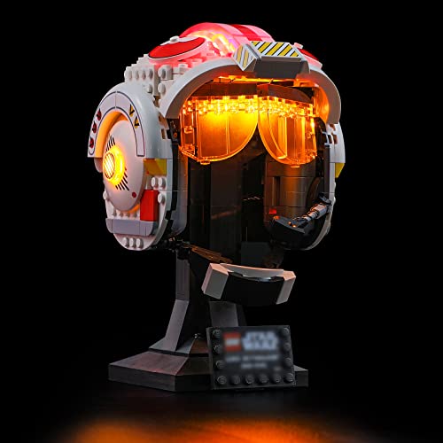 BRIKSMAX Led Licht für Lego Luke Skywalker(Rot Fünf) 75327 - Compatible with Lego Star Wars Bausteinen Modell - Ohne Lego Set von BRIKSMAX