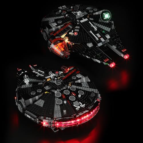 BRIKSMAX Led Licht für Lego Halcón Oscuro 75389 - Compatible with Lego Star Wars Bausteinen Modell - Ohne Lego Set von BRIKSMAX