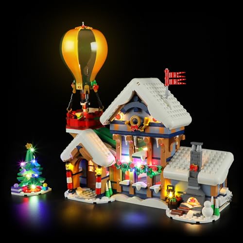 BRIKSMAX Led Licht für Lego Postamt des Weihnachtsmanns 10339 - Compatible with Lego Icons Bausteinen Modell - Ohne Lego Set von BRIKSMAX