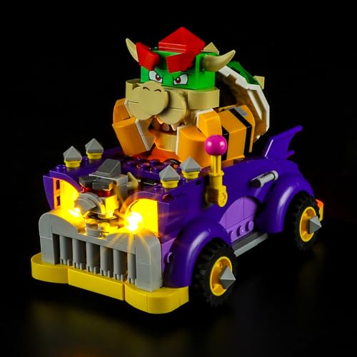 BRIKSMAX Led Licht für Lego Bowsers Monsterkarre – Erweiterungsset 71431 - Compatible with Lego Super Mario Bausteinen Modell - Ohne Lego Set von BRIKSMAX