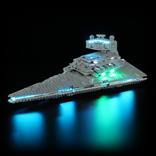 BRIKSMAX Led Licht für Lego Destructor Estelar Imperial 75394 - Compatible with Lego Star Wars Bausteinen Modell - Ohne Lego Set von BRIKSMAX