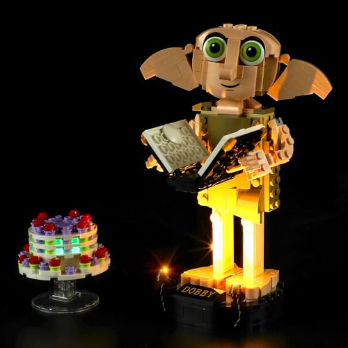 BRIKSMAX Led Licht für LEGO Dobby der Hauself 76421 - Compatible with Lego Harry Potter Bausteinen Modell - Ohne Lego Set von BRIKSMAX