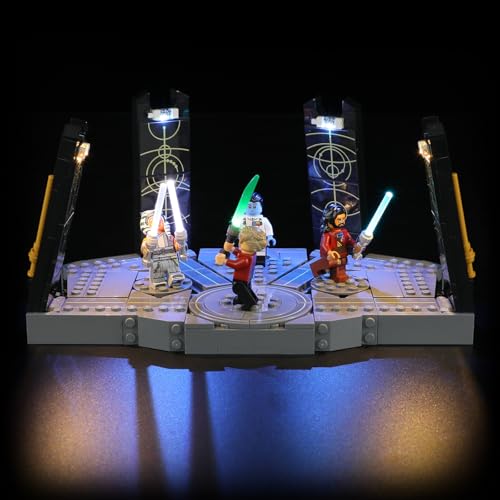 BRIKSMAX Led Licht für Lego Duelo de Ahsoka Tano en Peridea 75385 - Compatible with Lego Star Wars Bausteinen Modell - Ohne Lego Set von BRIKSMAX