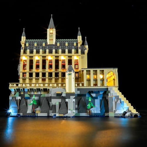 BRIKSMAX Led Licht für Lego Schloss Hogwarts: Die Große Halle 76435 - Compatible with Lego Harry Potter Bausteinen Modell - Ohne Lego Set von BRIKSMAX