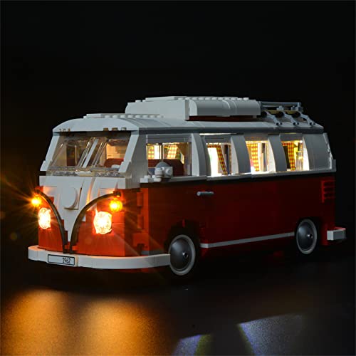 BRIKSMAX Led Licht für Lego T1 Campingbus 10220 - Compatible with Lego Creator Bausteinen Modell - Ohne Lego Set von BRIKSMAX