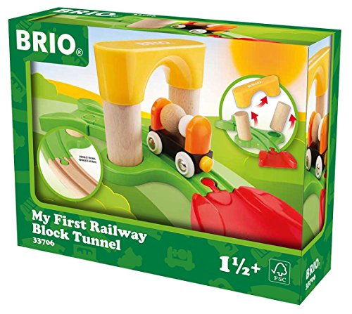 BRIO 33706 - Mein erster Steck Tunnel, bunt von BRIO