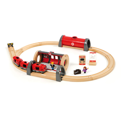 BRIO® Holzeisenbahn Metro Bahn Set von BRIO