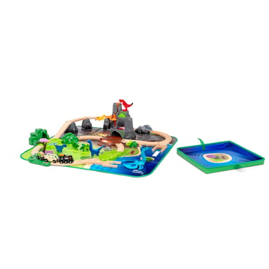 BRIO® WORLD Holzeisenbahn Dinosaurier Deluxe Set von BRIO