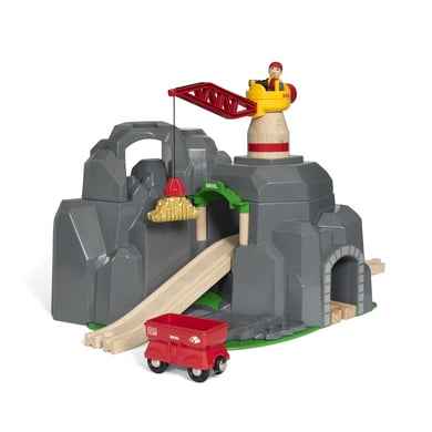 BRIO® WORLD Große Goldmine mit Sound-Tunnel 33889 von BRIO