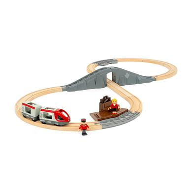 BRIO® WORLD Holzeisenbahn Reisezug Starter Set A von BRIO