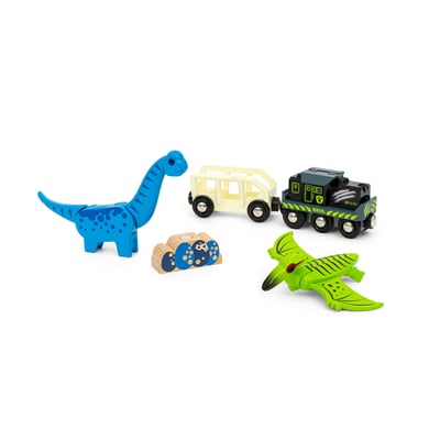 BRIO® World Holzeisenbahn Dinosaurier Batteriezug von BRIO