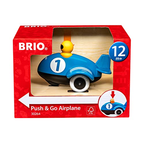 BRIO 30264 Push & Go Flugzeug von BRIO