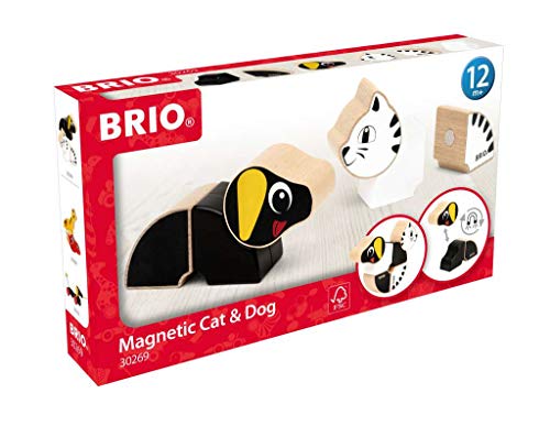 Ravensburger BRIO 30269 - Magnet-Tiere Hund und Katze von Ravensburger