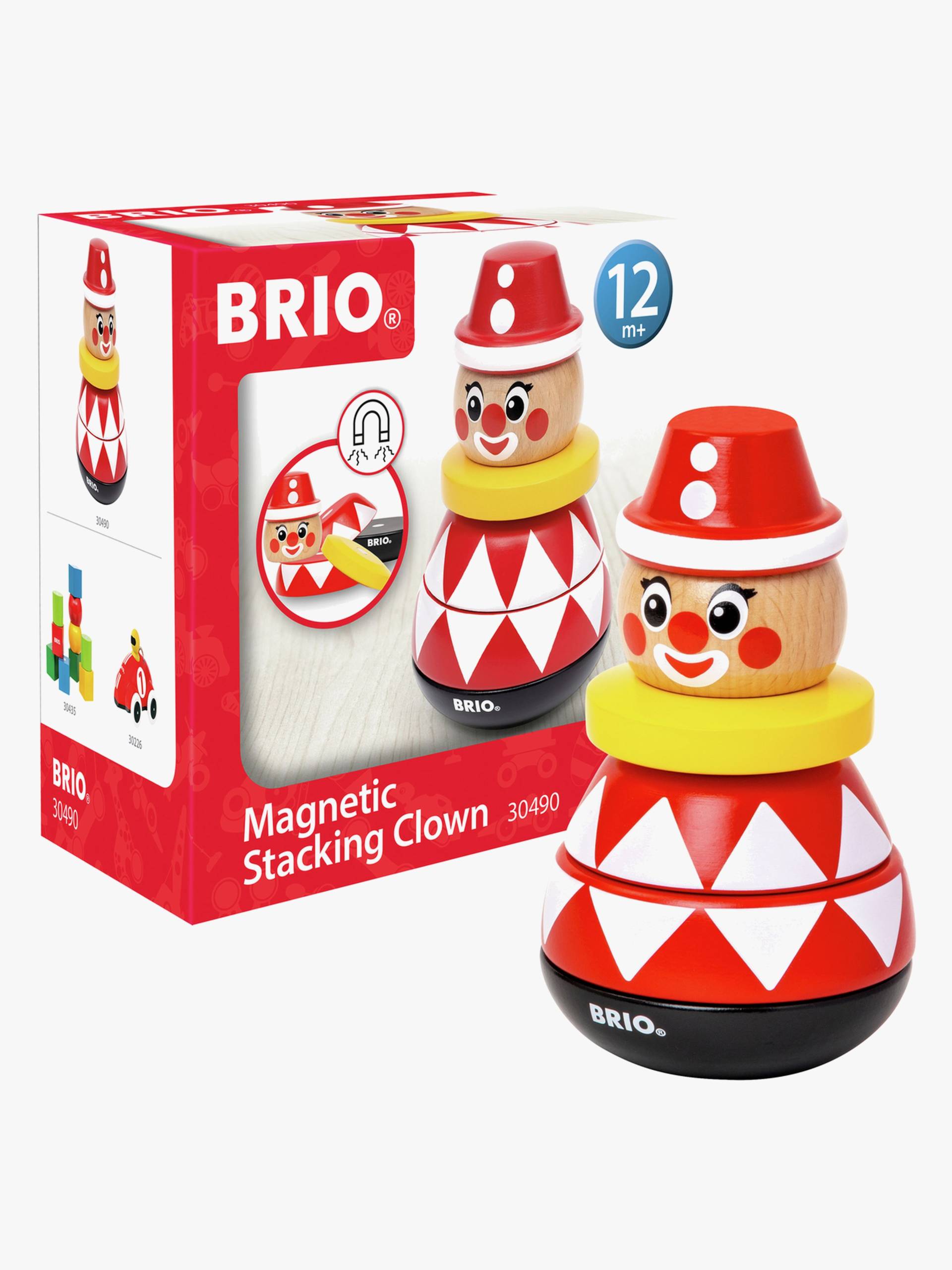 BRIO 30490 Magnetischer Stapelclown, Babyspielzeug BRIO 30490 Magnetischer Stapelclown, Babyspielzeug von BRIO