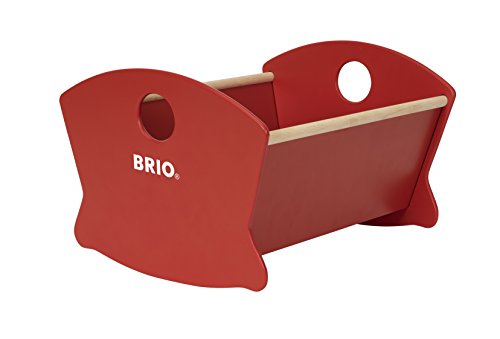 BRIO 30555 - Puppenwiege Holz, bunt von BRIO