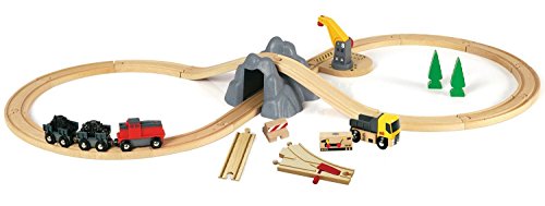 BRIO 33167 Bahn Minen Set mit Batterielok von BRIO