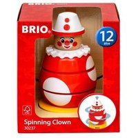 BRIO 63023700 Drück- & Dreh-Clown von BRIO