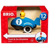 BRIO 63026400 Push & Go Flugzeug von BRIO