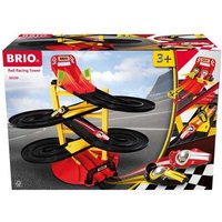 BRIO 63055000 Rennbahn-Turm mit zwei Rennwagen von BRIO