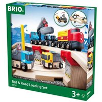 BRIO 63321000 Straßen & Schienen Steinverlade Set von BRIO