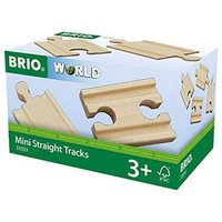 BRIO 63333300 1/4 Gerade Gleise (A2,B2,C2) von BRIO