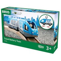 BRIO 63350600 Blauer Reisezug (Batteriebetrieb) von BRIO