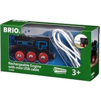 BRIO 63359900 Schwarze Akku-Lok mit Mini-USB von BRIO