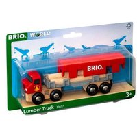 BRIO 63365700 Holztransporter mit Magnetladung von BRIO