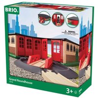 BRIO 63373600 Großer Ringlokschuppen von BRIO