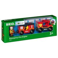 BRIO 63381100 FeuerwehrLeiterfahrzeug Licht&Sound von BRIO