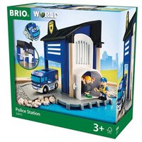 BRIO 63381300 Polizeistation m. Einsatzfahrzeug von BRIO