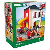 BRIO 63383300 Große Feuerwehr-Station mit Einsatzfahrzeug von BRIO