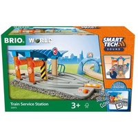 BRIO 63397500 Smart Tech Sound Waschstraße mit Werkstatt von BRIO