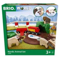 BRIO 63398800 BRIO Nordische Waldtiere Set von BRIO