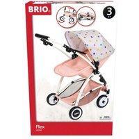 BRIO 63906000 Puppenwagen Flex mit Multifunktions-Top von BRIO