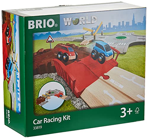 BRIO Bahn 33819 - Auto-Spielset Stadt und Land von Brio World