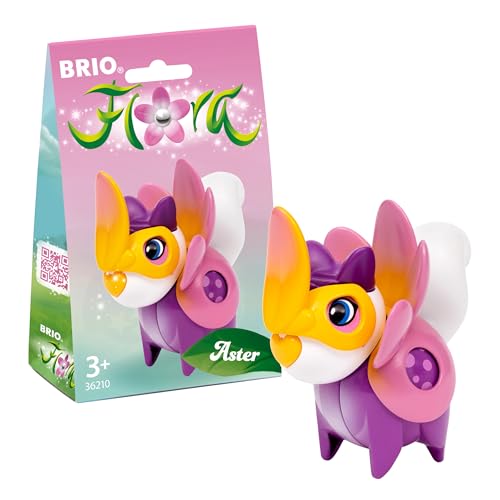 BRIO Flora - 36210 Aster im Blumen-Outfit | Spielset für endlosen fantasievollen Spielspaß für Mädchen und Jungen ab 3 Jahren - wunderschönes Geschenk BRIO Flora - 36210 Aster im Blumen-Outfit | Spielset für endlosen fantasievollen Spielspaß für Mädchen und Jungen ab 3 Jahren - wunderschönes Geschenk von BRIO