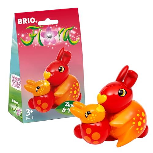 BRIO Flora - 36216 Zinnia & Peach | Spielfiguren für endlosen fantasievollen Spielspaß für Mädchen und Jungen ab 3 Jahren - wunderschönes Geschenk BRIO Flora - 36216 Zinnia & Peach | Spielfiguren für endlosen fantasievollen Spielspaß für Mädchen und Jungen ab 3 Jahren - wunderschönes Geschenk von BRIO
