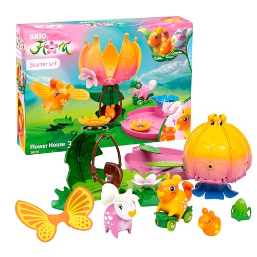 BRIO Flora - 36236 Starter-Set Blumenhaus | Spielset für endlosen fantasievollen Spielspaß für Mädchen und Jungen ab 3 Jahren Spielzeug Geburtstag oder Weihnachten BRIO Flora - 36236 Starter-Set Blumenhaus | Spielset für endlosen fantasievollen Spielspaß für Mädchen und Jungen ab 3 Jahren Spielzeug Geburtstag oder Weihnachten von BRIO