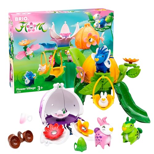 BRIO Flora - 36240 Starter-Set Blumendorf | Spielset für endlosen fantasievollen Spielspaß für Mädchen und Jungen ab 3 Jahren - wunderschönes Geschenk BRIO Flora - 36240 Starter-Set Blumendorf | Spielset für endlosen fantasievollen Spielspaß für Mädchen und Jungen ab 3 Jahren - wunderschönes Geschenk von BRIO