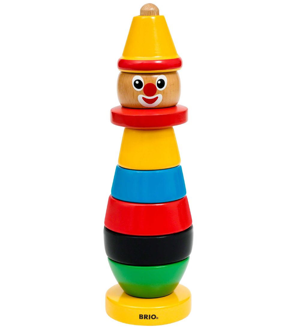 BRIO Kleinkinder-Stapelclown - Holz - Mehrfarbig 30120 - BRIO - One Size - Bauklötze BRIO Kleinkinder-Stapelclown - Holz - Mehrfarbig 30120 - BRIO - One Size - Bauklötze von BRIO