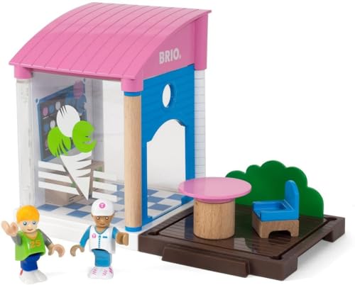 BRIO 33944 - Village Eisdiele, bunt von BRIO