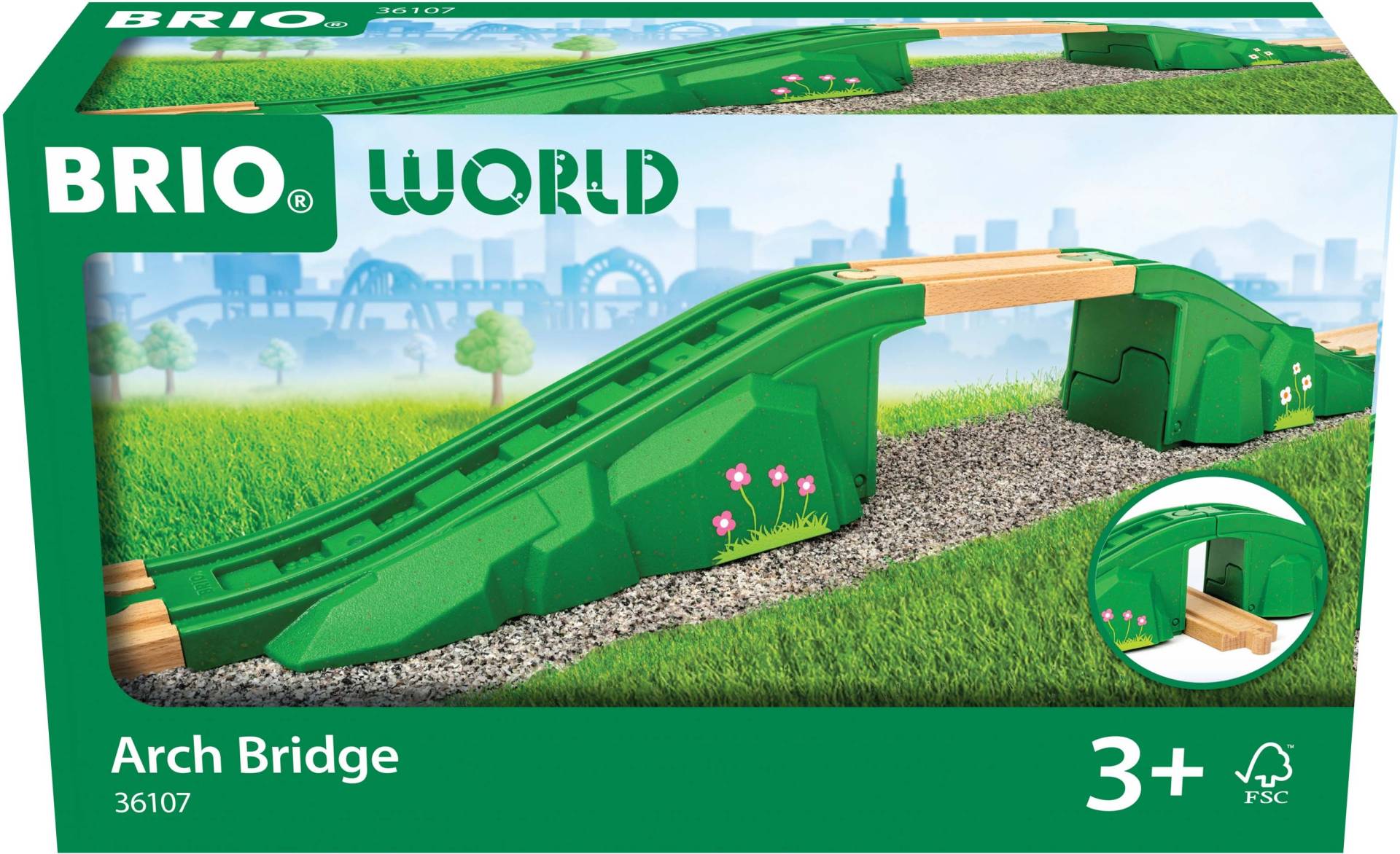 BRIO World 36107 Modulare Brücke von BRIO