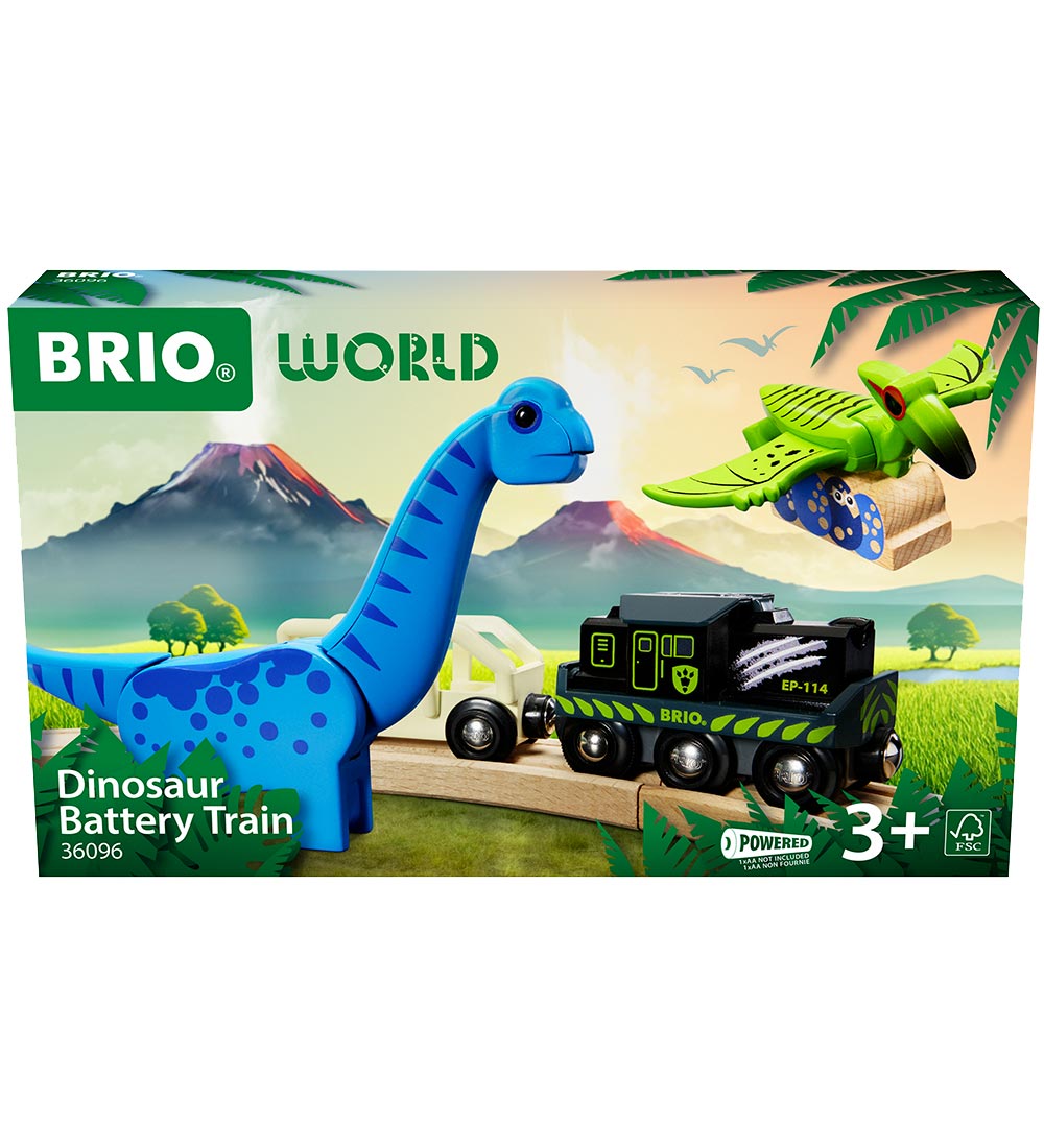 BRIO World Batteriebetriebene Eisenbahn mit Dinosaur m. Sound un - BRIO - One Size - Züge BRIO World Batteriebetriebene Eisenbahn mit Dinosaur m. Sound un - BRIO - One Size - Züge von BRIO