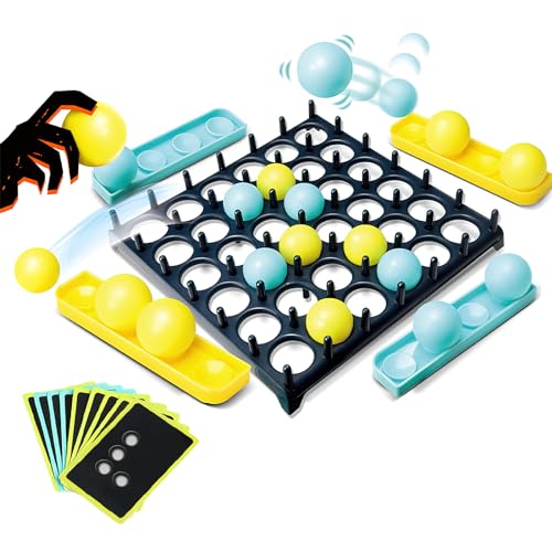 Bounce Off Game, Jumping Ball Tischspiel Bouncing Ball Tischspiel Jumping Ball Spiele Jumping Ball Tabletop Ping Pong Spielballspiel Desktop Bouncing Toy für Kinder, Familie und Party von BRISKORE