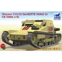 BRONCO MODELS CB35006 1:35 Italian CV L3/33 Tankette (Serie II) von BRONCO MODELS