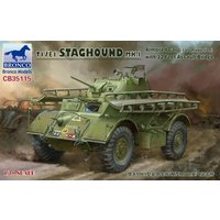 BRONCO MODELS CB35115 1:35 T17E1 STAGHOUND MK.I Armored Car (Late Produktion) w.12 Feet Assault Bridge von BRONCO MODELS