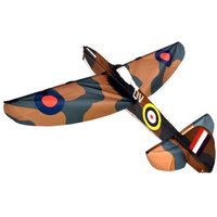 idee+spiel 30026 BROOKITE Riesiger Einleiner-3D-Drachen Spitfire, 117 cm von BROOKITE